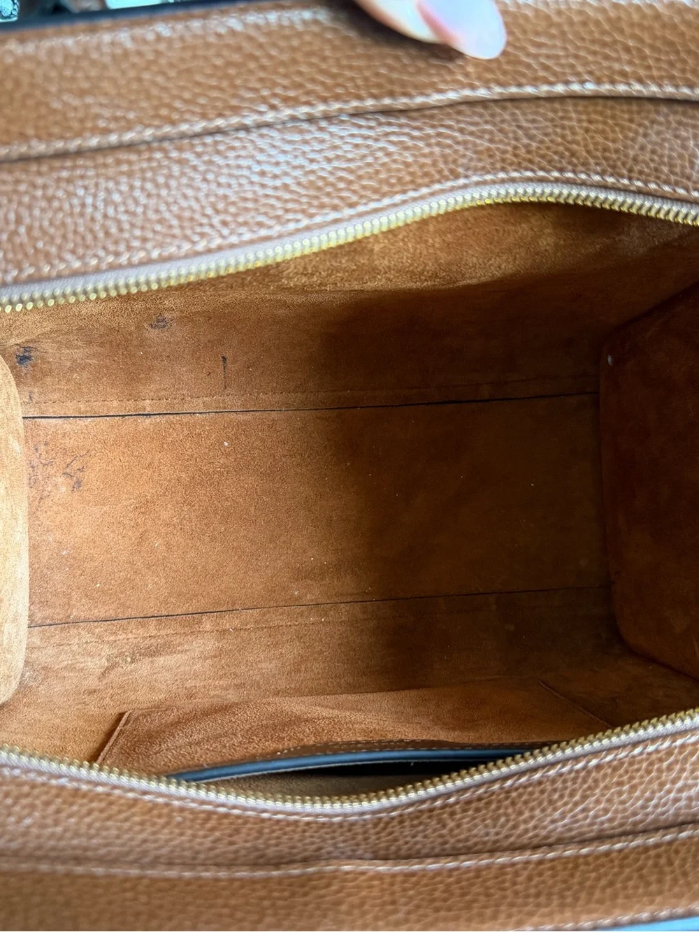 Mulberry Brown Pebbled Leather Small Bayswater Tote Purse